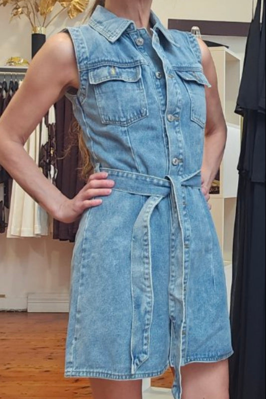 RYLIE DENIM DRESS
