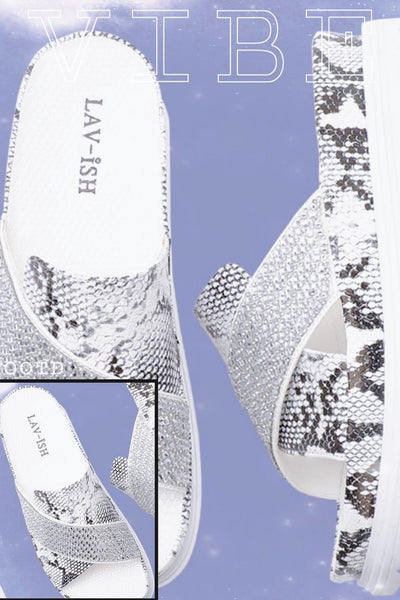 SNAKE SILVER SLIDE