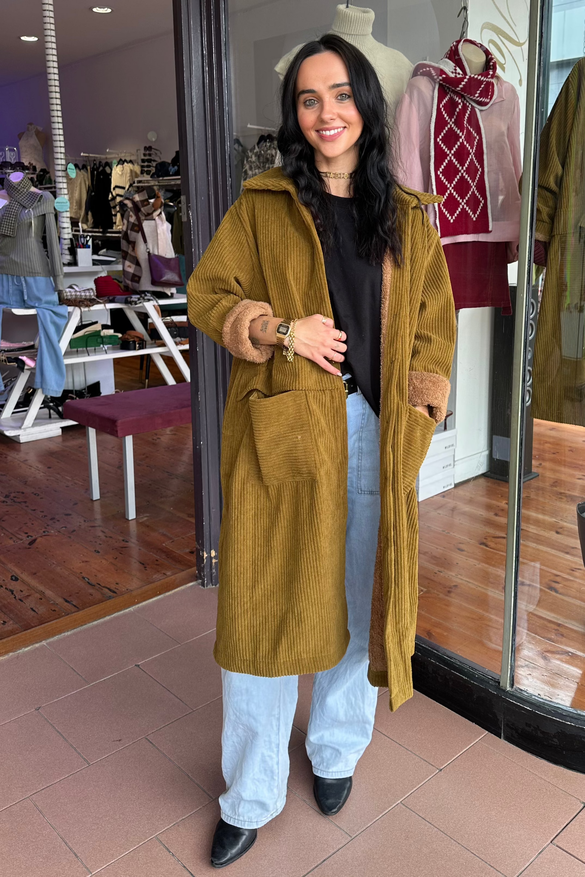 winter cord jacket