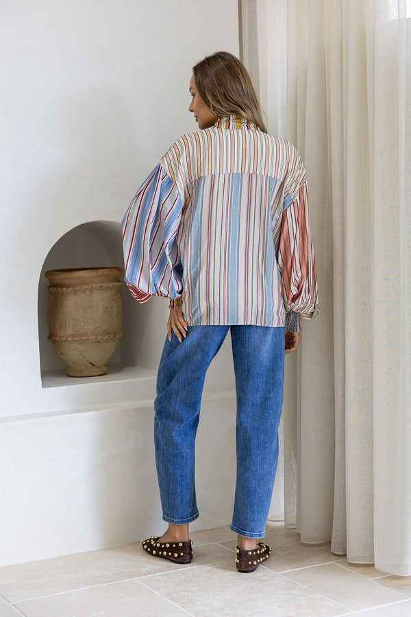 HAMPTONS STRIPE BLOUSE
