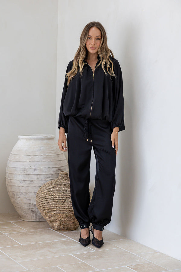 GIGI BALLOON PANT- Balck & Coco