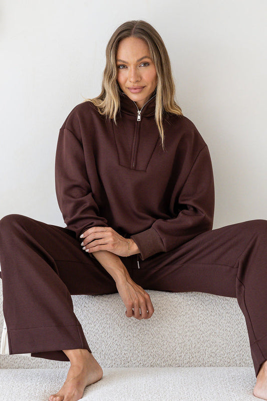 jatea off duty sweater and track pant