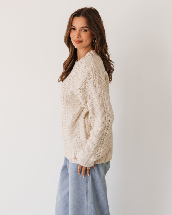 BELL CABLE KNIT