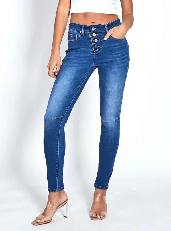 LOUIS DENIM JEAN- Light Denim & Ink