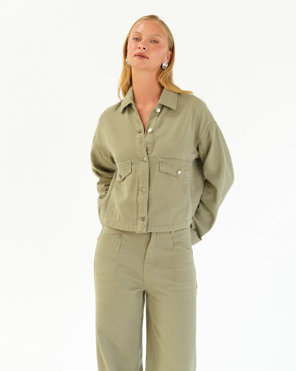 SYDNEY JEAN - Chocolate & Khaki