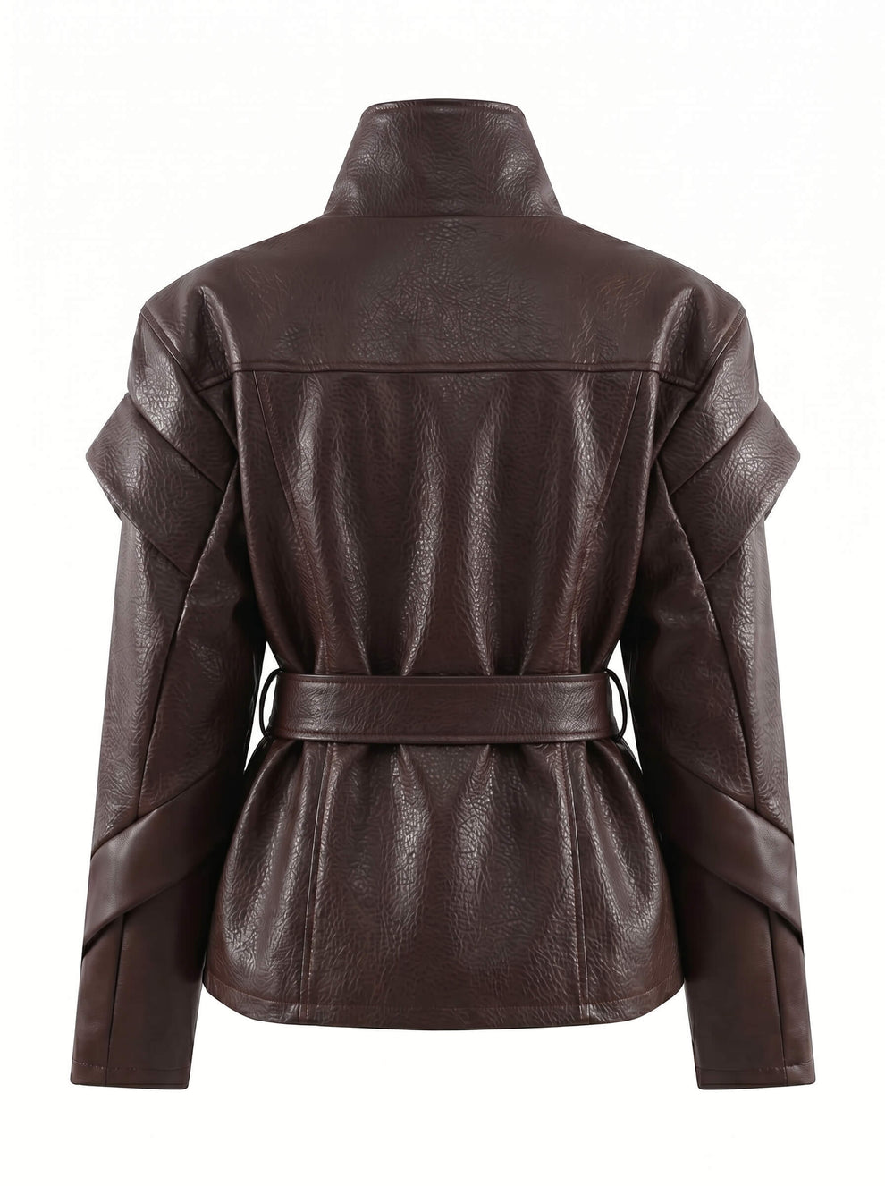 CARLIA FAUX LEATHER JACKET