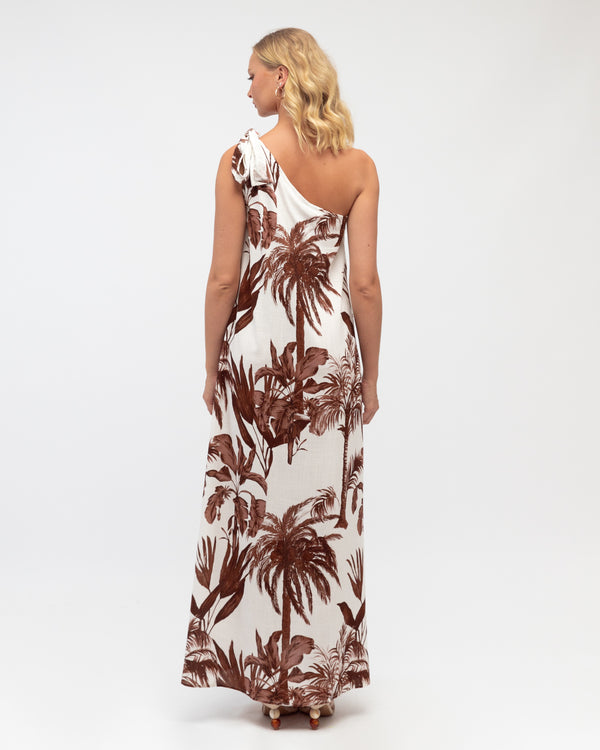 IPANEMA ONE SHOULDER DRESS