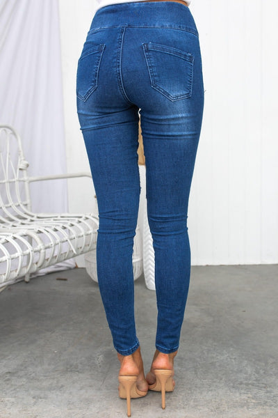 CLEO JEANS - Black, Light Denim & Dark Denim