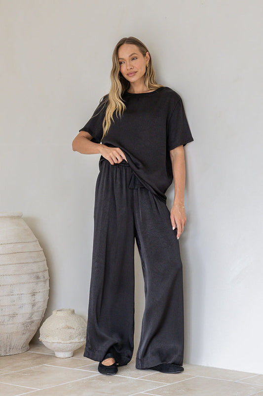 satin wide leg pant jatea