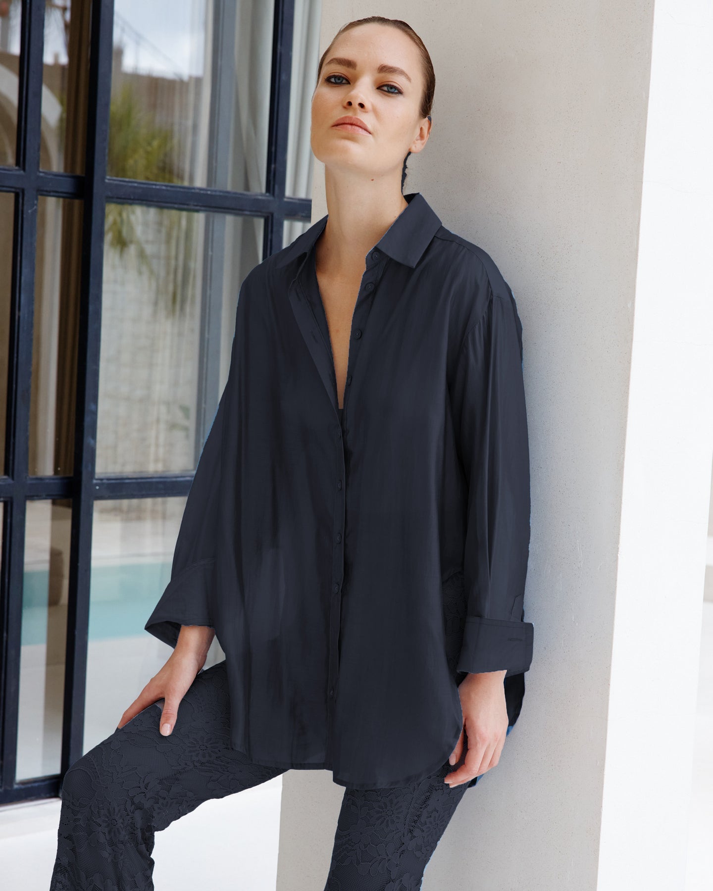 LUNA NERO SHIRT - Black