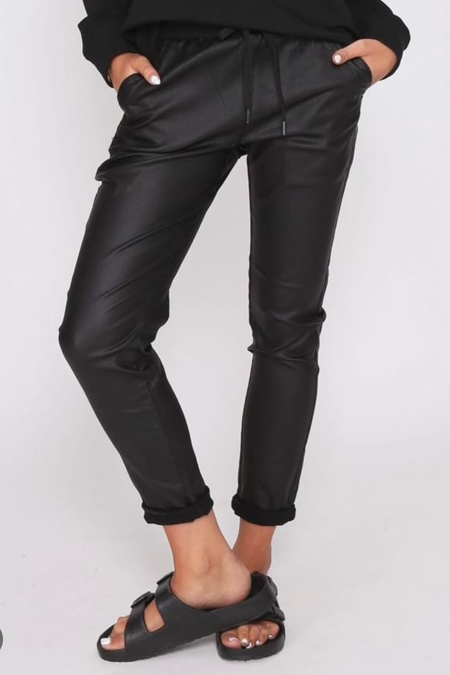 wax slim leg monaco jogger