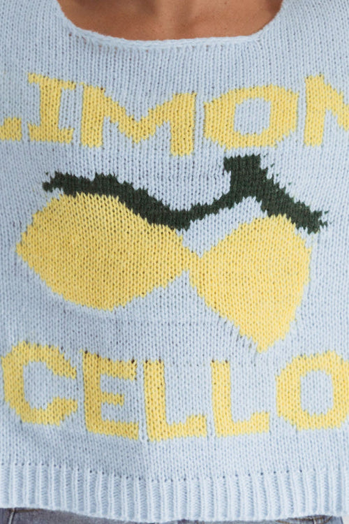 limoncello knit paper heart