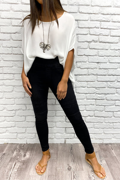 CLEO JEANS - Black, Light Denim & Dark Denim