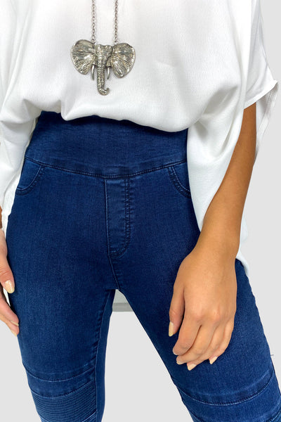 CLEO JEANS - Black, Light Denim & Dark Denim