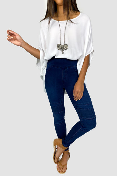 CLEO JEANS - Black, Light Denim & Dark Denim