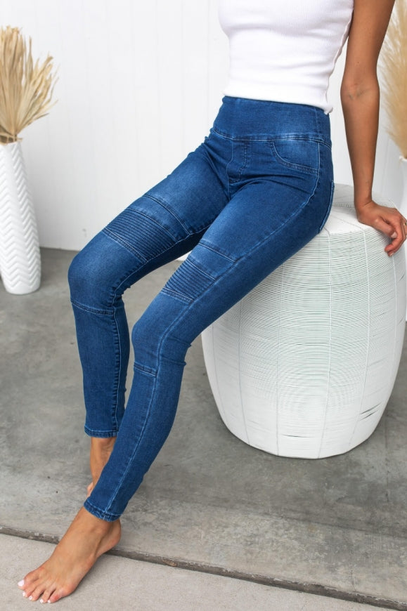 CLEO JEANS - Black, Light Denim & Dark Denim