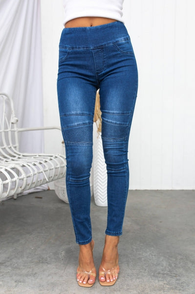 CLEO JEANS - Black, Light Denim & Dark Denim