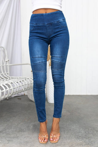CLEO JEANS - Black, Light Denim & Dark Denim