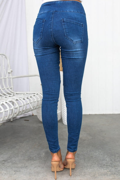 CLEO JEANS - Black, Light Denim & Dark Denim